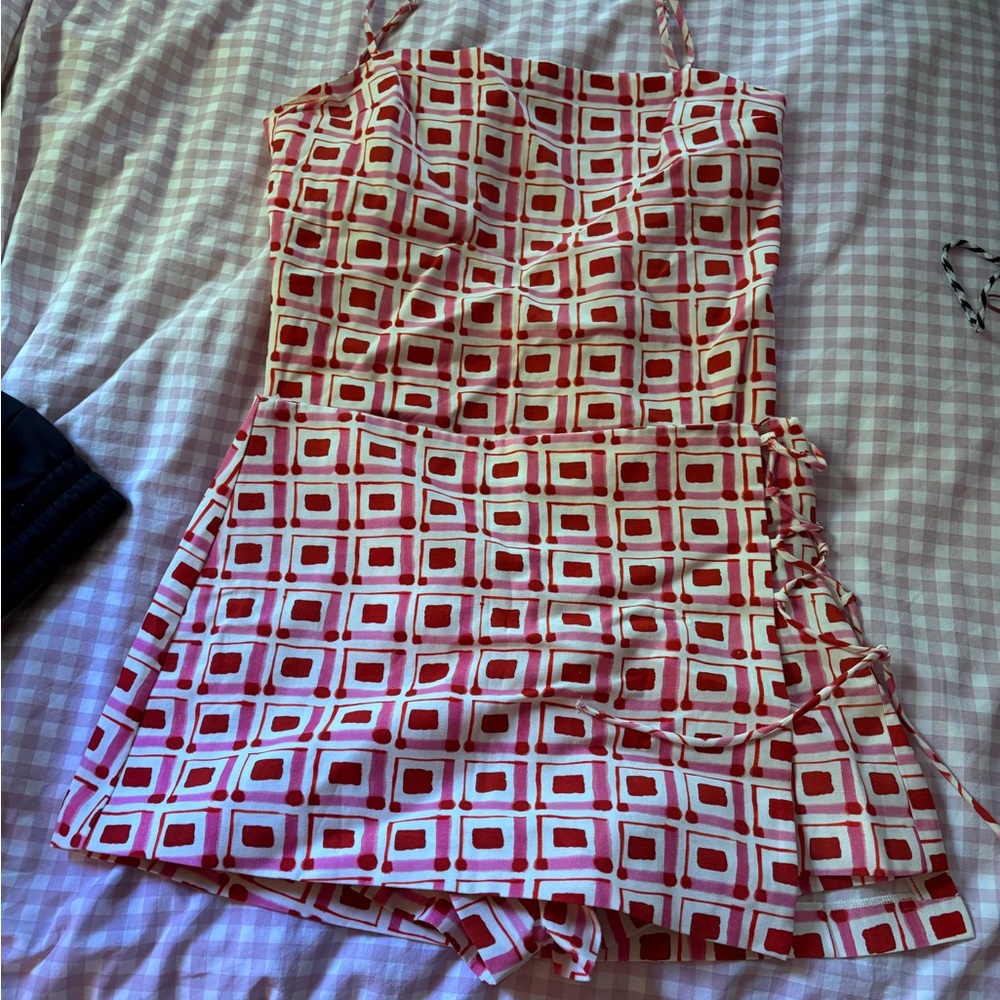 Zara skort and top